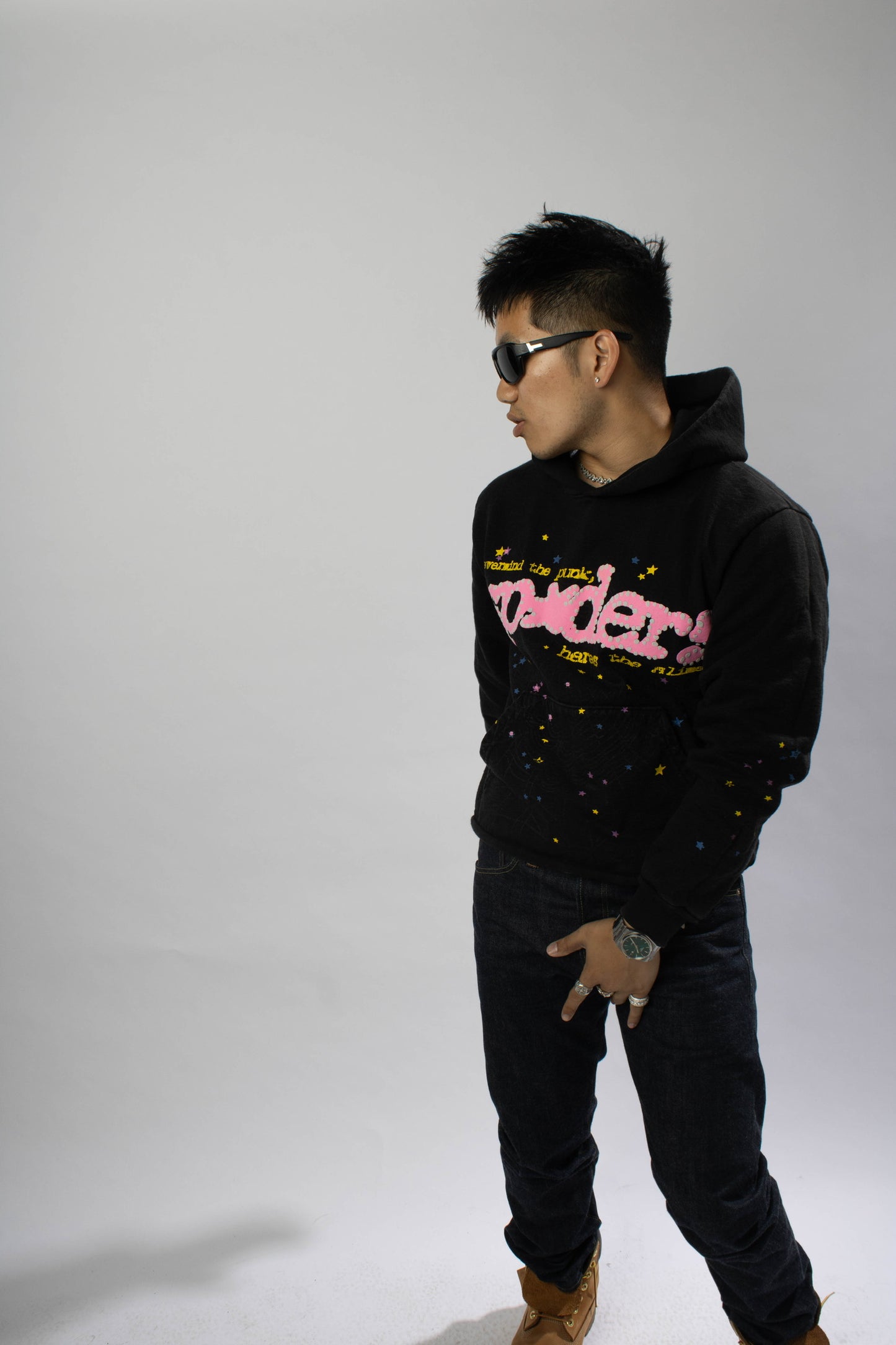 Black Sp5der Hoodie