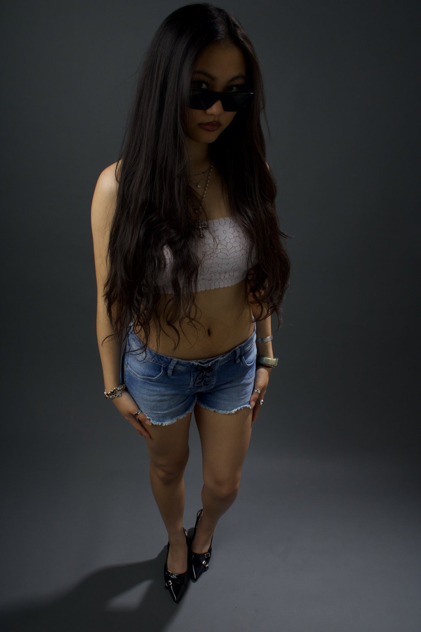 Denim Blue Jean Shorts