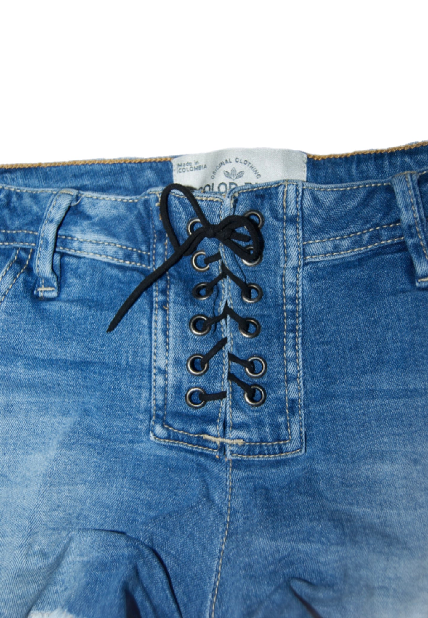 Denim Blue Jean Shorts