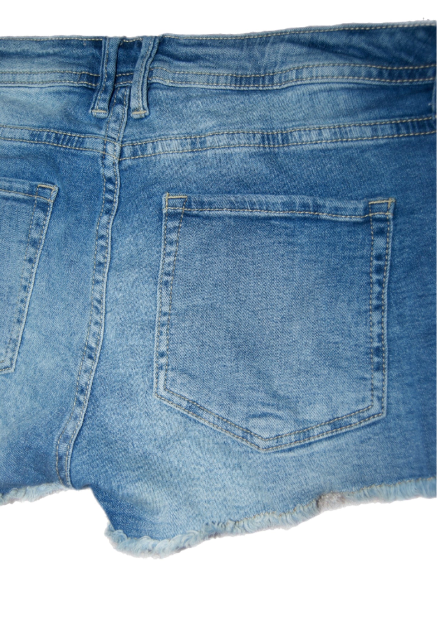 Denim Blue Jean Shorts