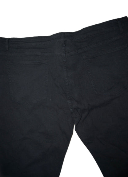 Black Big and Tall Ripped Jeans