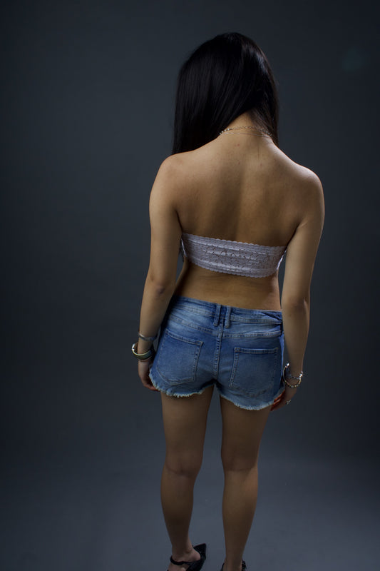 Denim Blue Jean Shorts