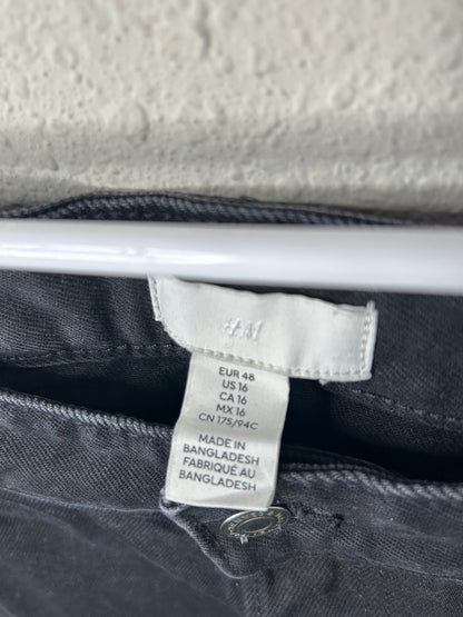 H&M Big and Tall Black Jeans