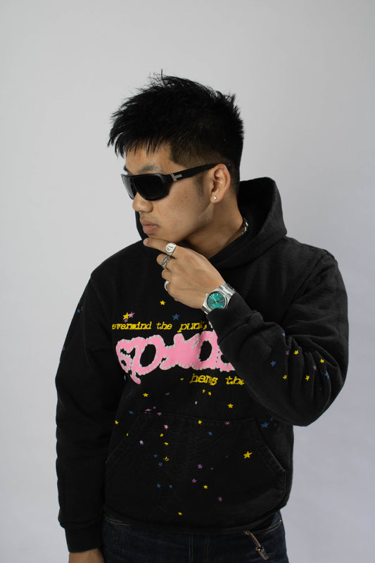 Black Sp5der Hoodie