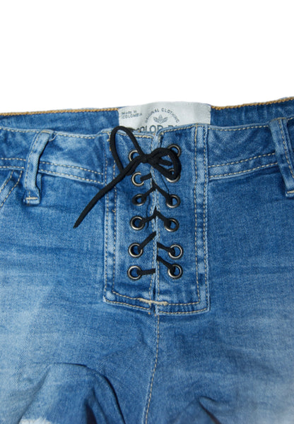 Denim Blue Jean Shorts