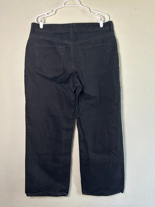 H&M Big and Tall Black Jeans