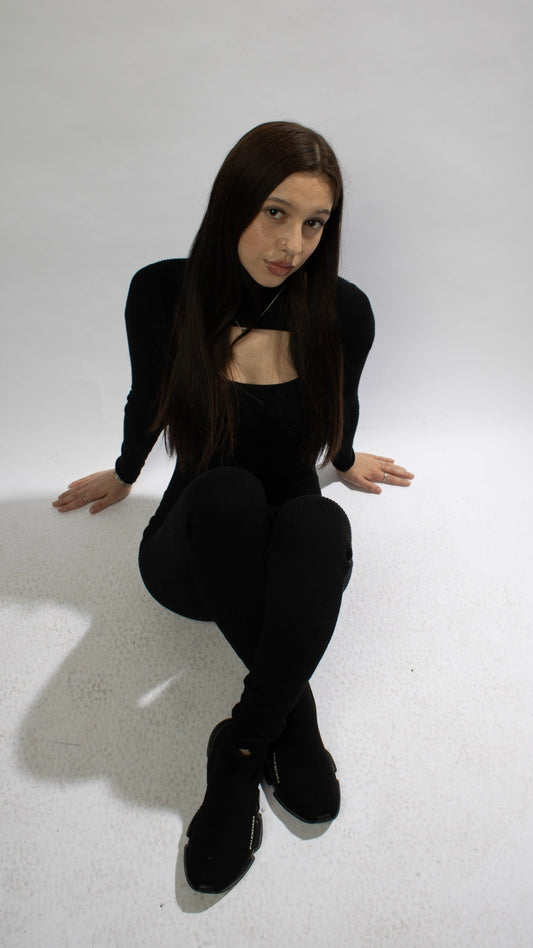 Fashion Nova Long Sleeve Body Suit