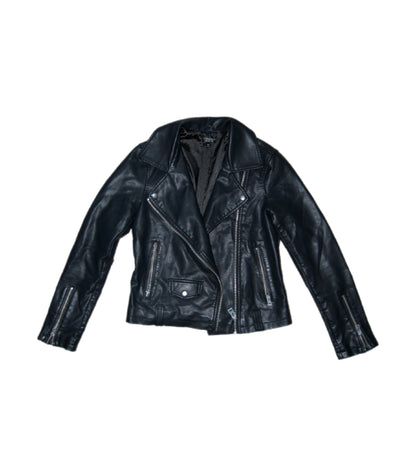 Topshop Faux Leather Vegan Moto Jacket