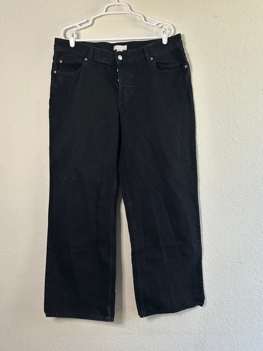 H&M Big and Tall Black Jeans